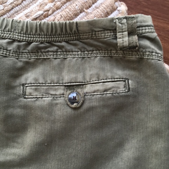 Anthropologie Marrakech Army Green Skirt Large - Picture 6 of 7